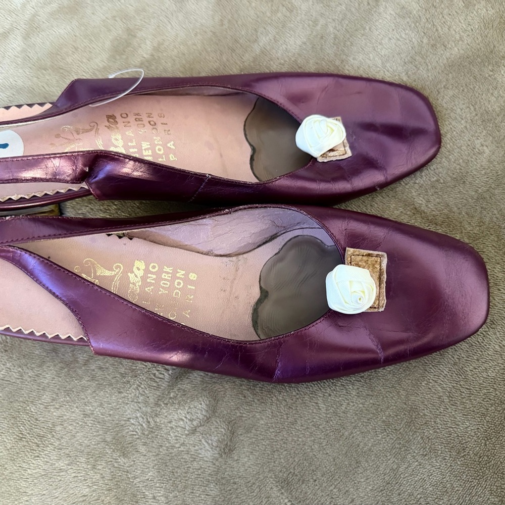 Chic Maroon Women's Heels - Picture 4 of 8